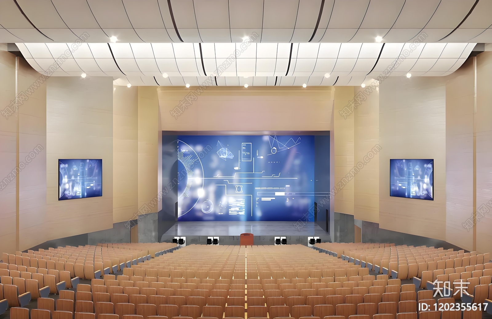 现代学校建筑施工图下载【ID:1202355617】