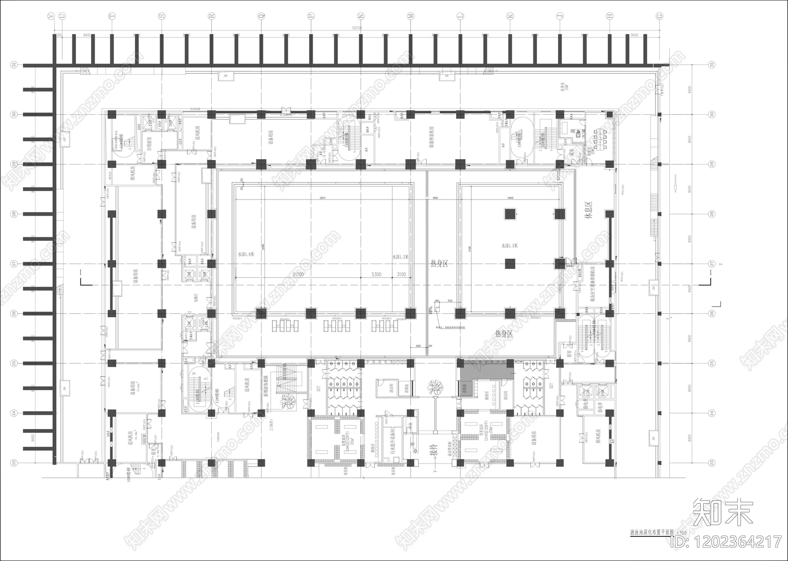 现代其他公共建筑cad施工图下载【ID:1202364217】