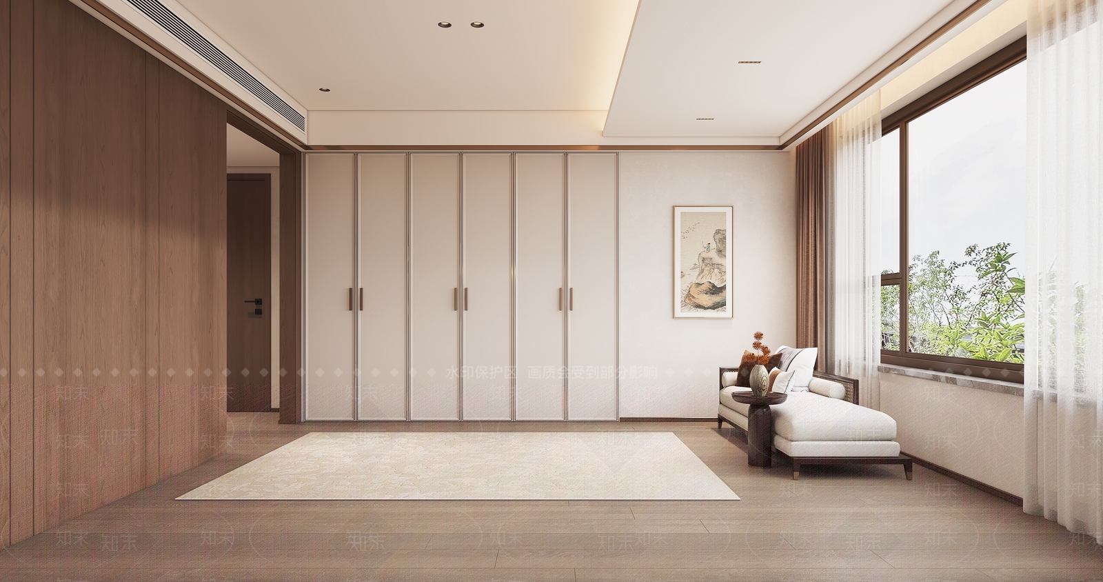 新中式中式家居客厅3D模型下载【ID:1202366081】