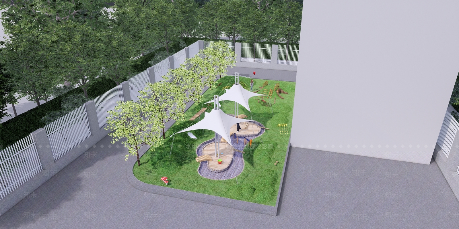 现代其他学校空间SU模型下载【ID:1202367271】