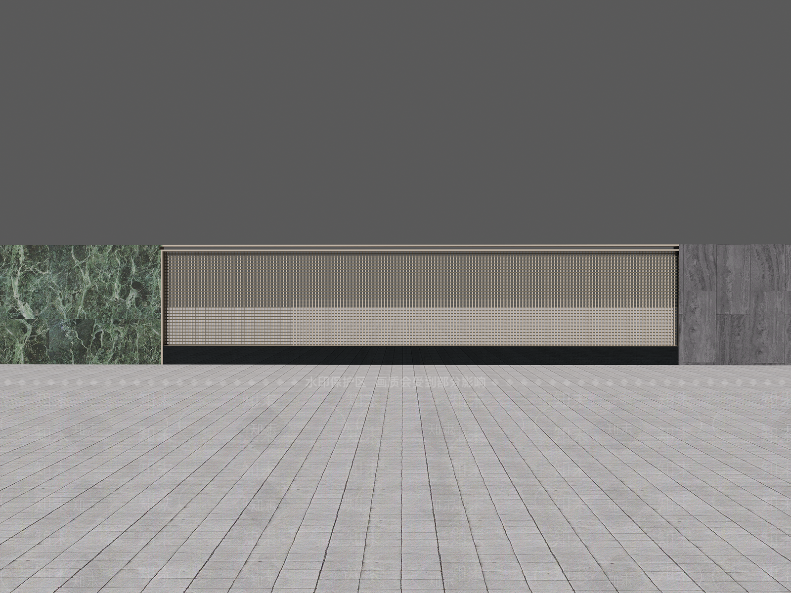 现代极简景墙SU模型下载【ID:1202369965】