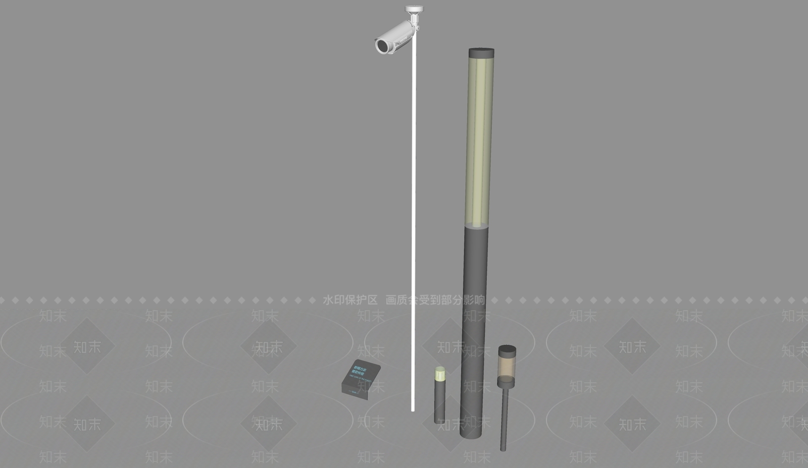 现代其他灯具SU模型下载【ID:1202370171】