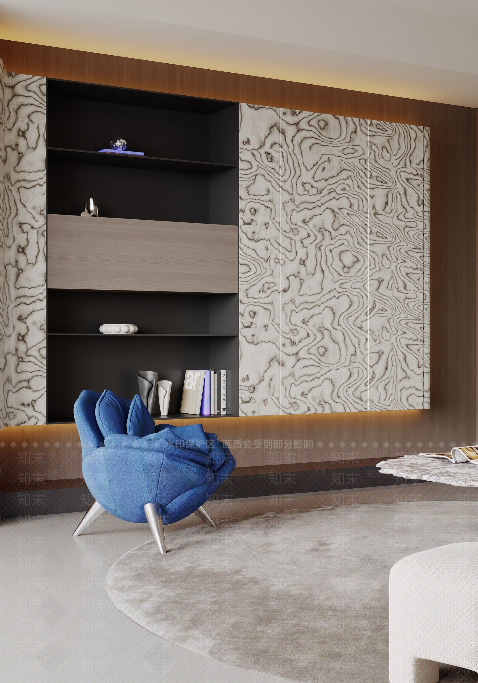 意式现代家居客厅3D模型下载【ID:1202579547】