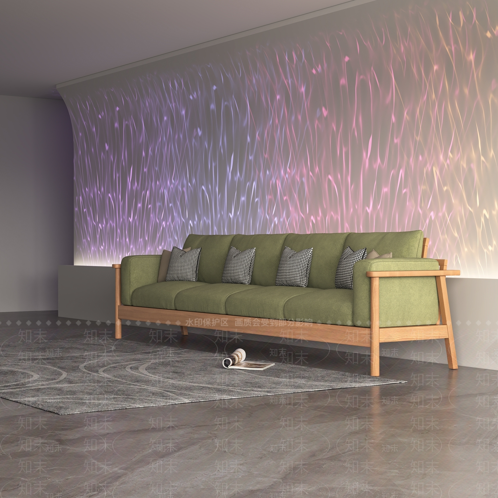 现代其他灯具3D模型下载【ID:1202411409】