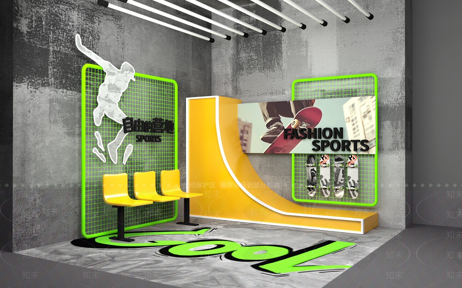 现代美式橱窗SU模型下载【ID:1202414641】