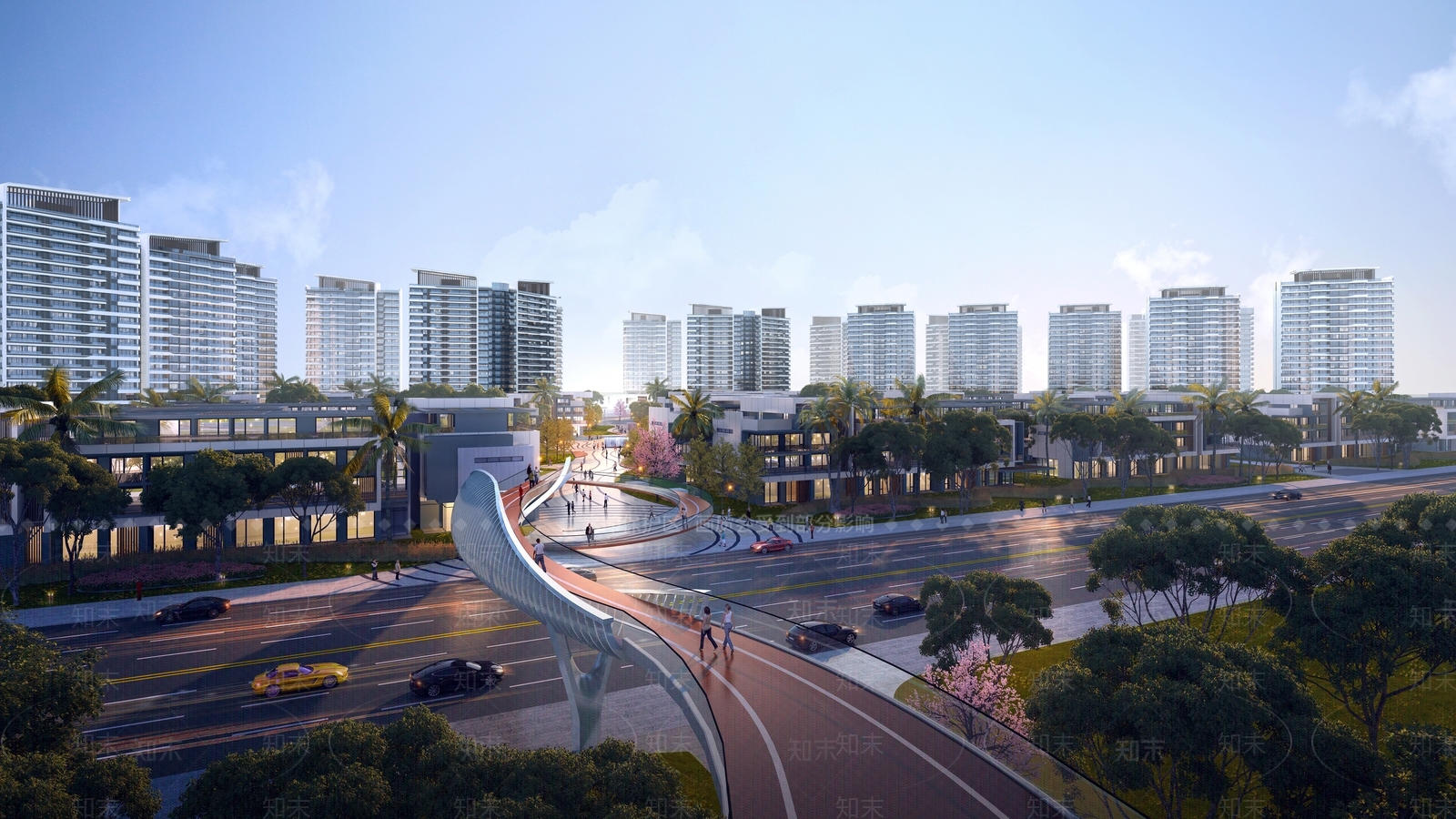 现代多层住宅楼3D模型下载【ID:1202421021】