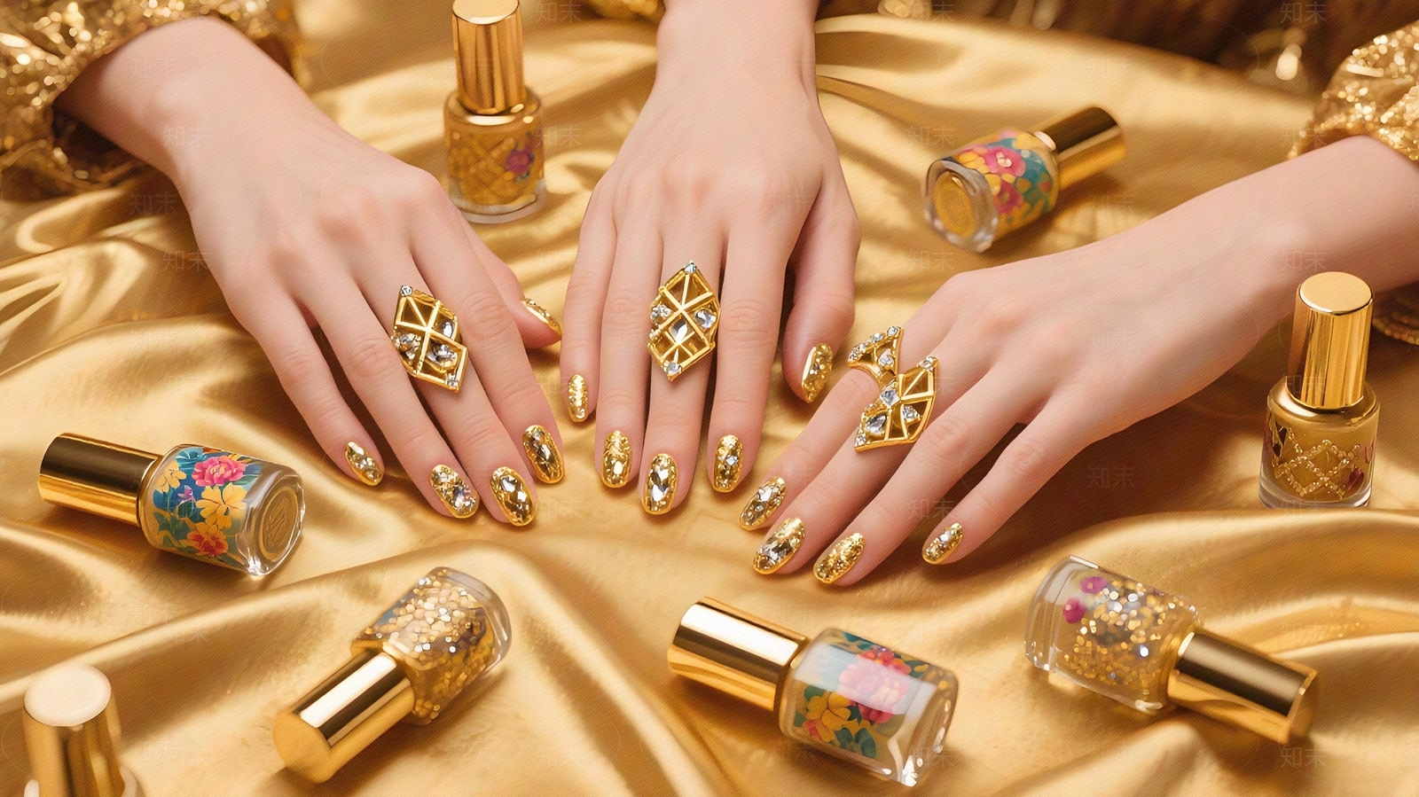 现代化妆品广告贴图下载【ID:1202425481】