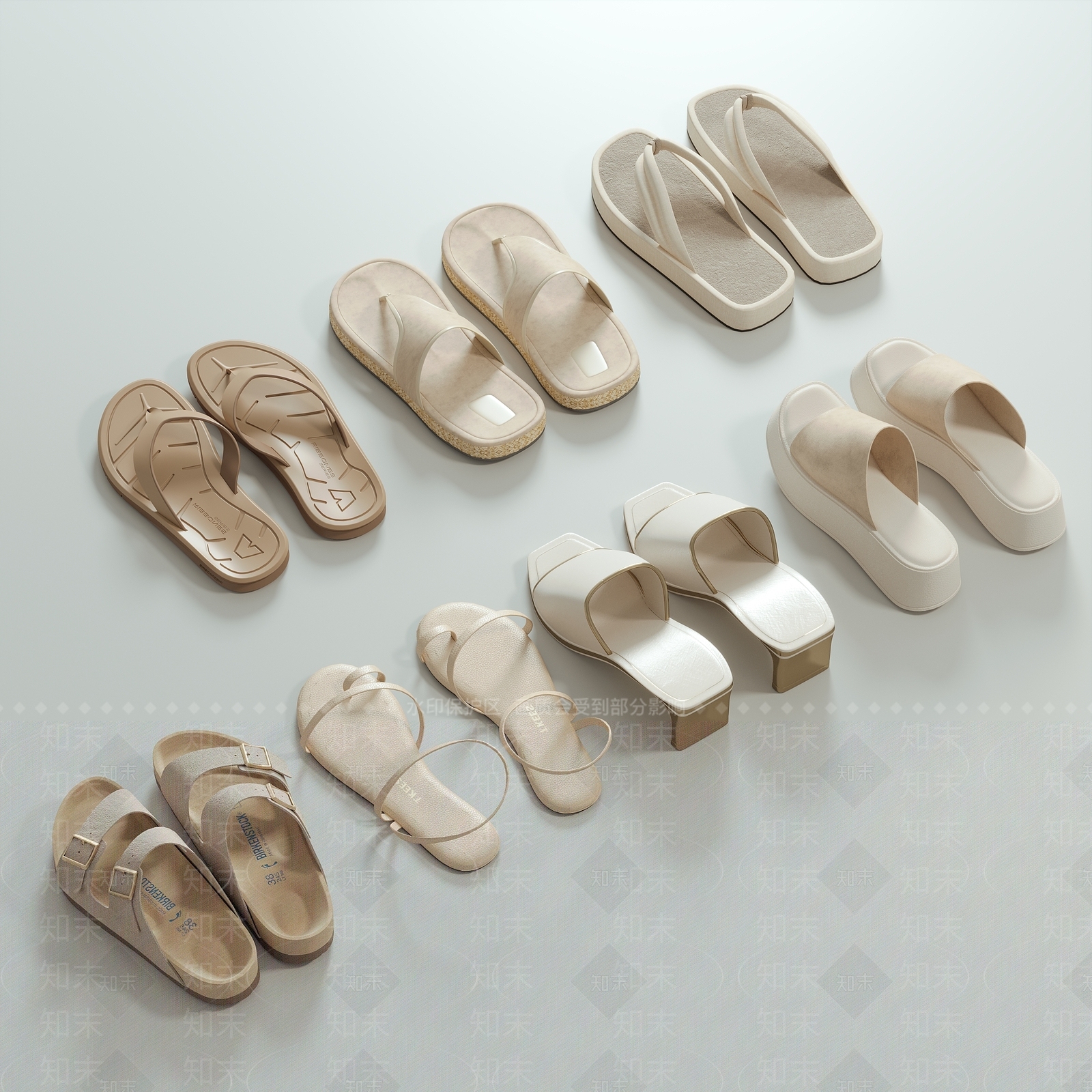 鞋子3D模型下载【ID:1202428021】