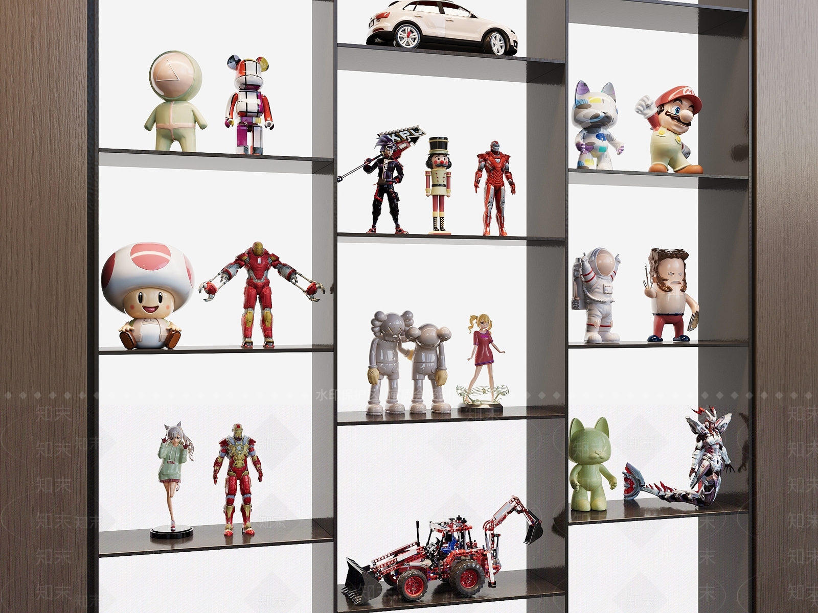 玩具SU模型下载【ID:1202428167】