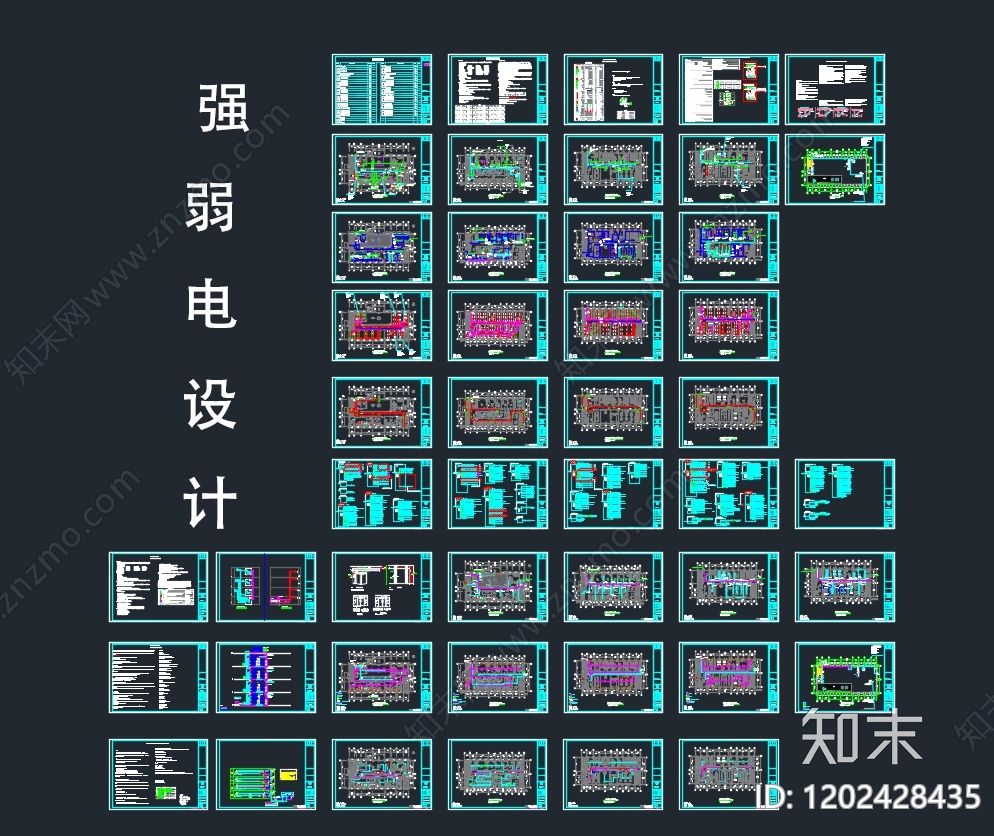 现代实验室cad施工图下载【ID:1202428435】