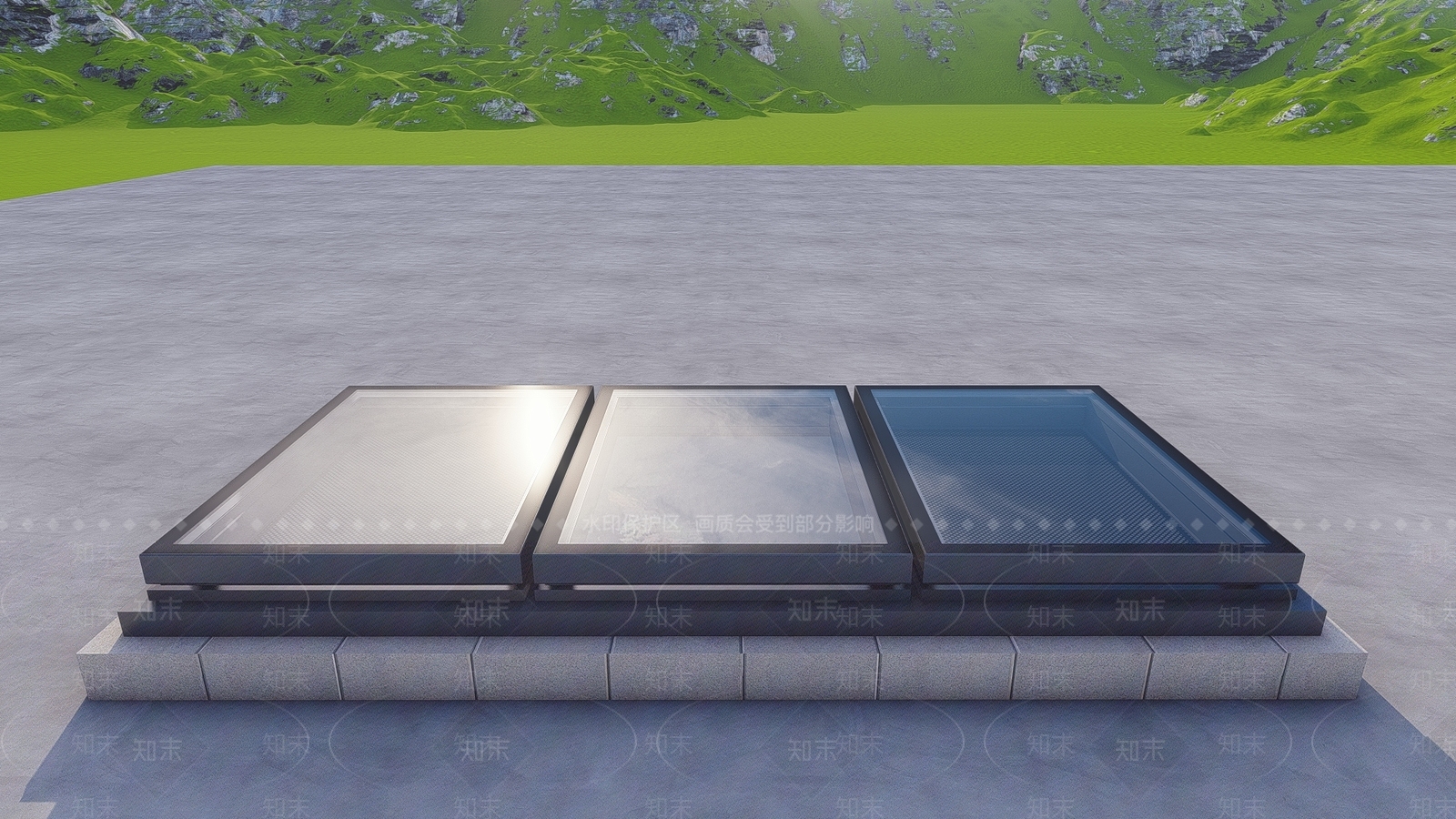 现代天窗SU模型下载【ID:1202431285】