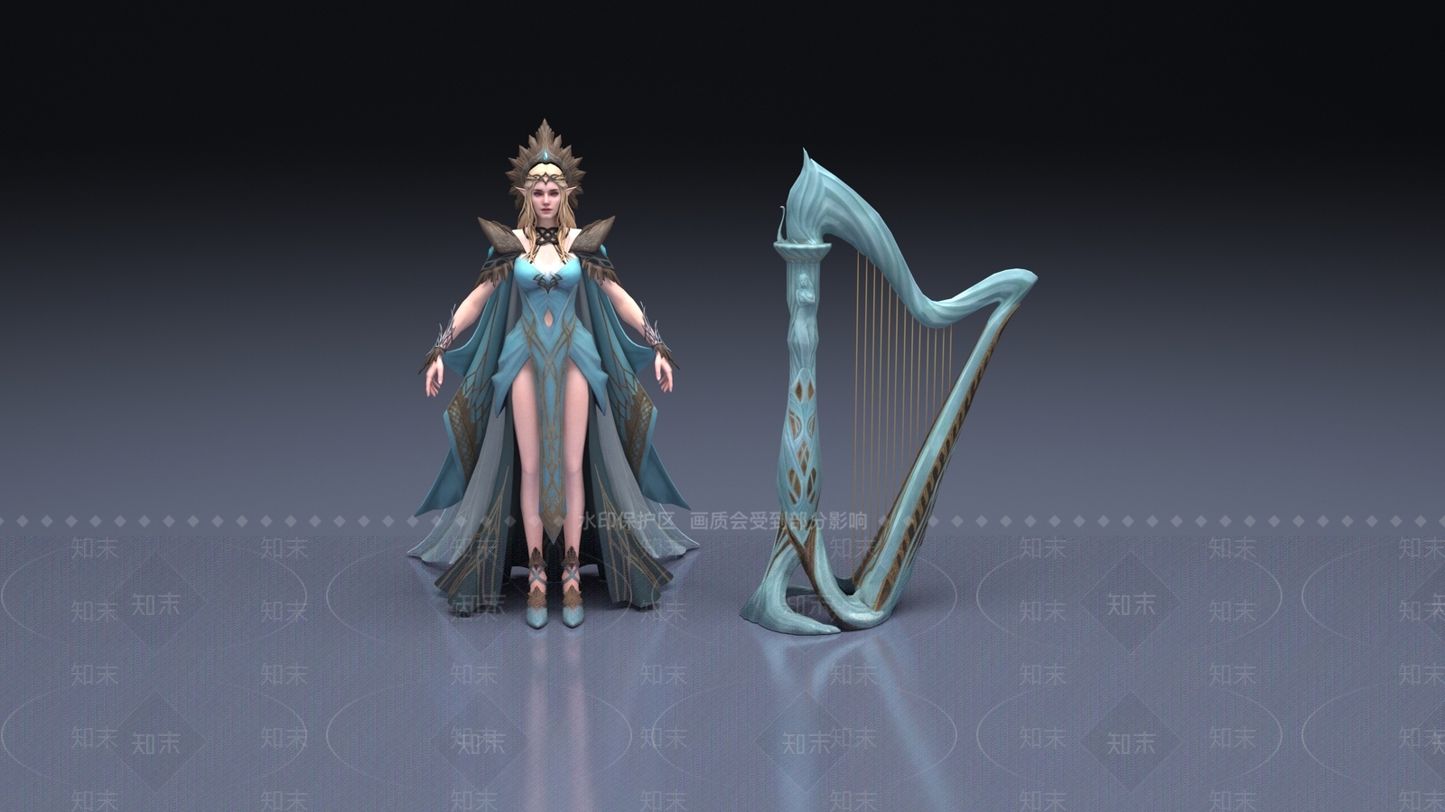 虚拟人物3D模型下载【ID:1202439331】