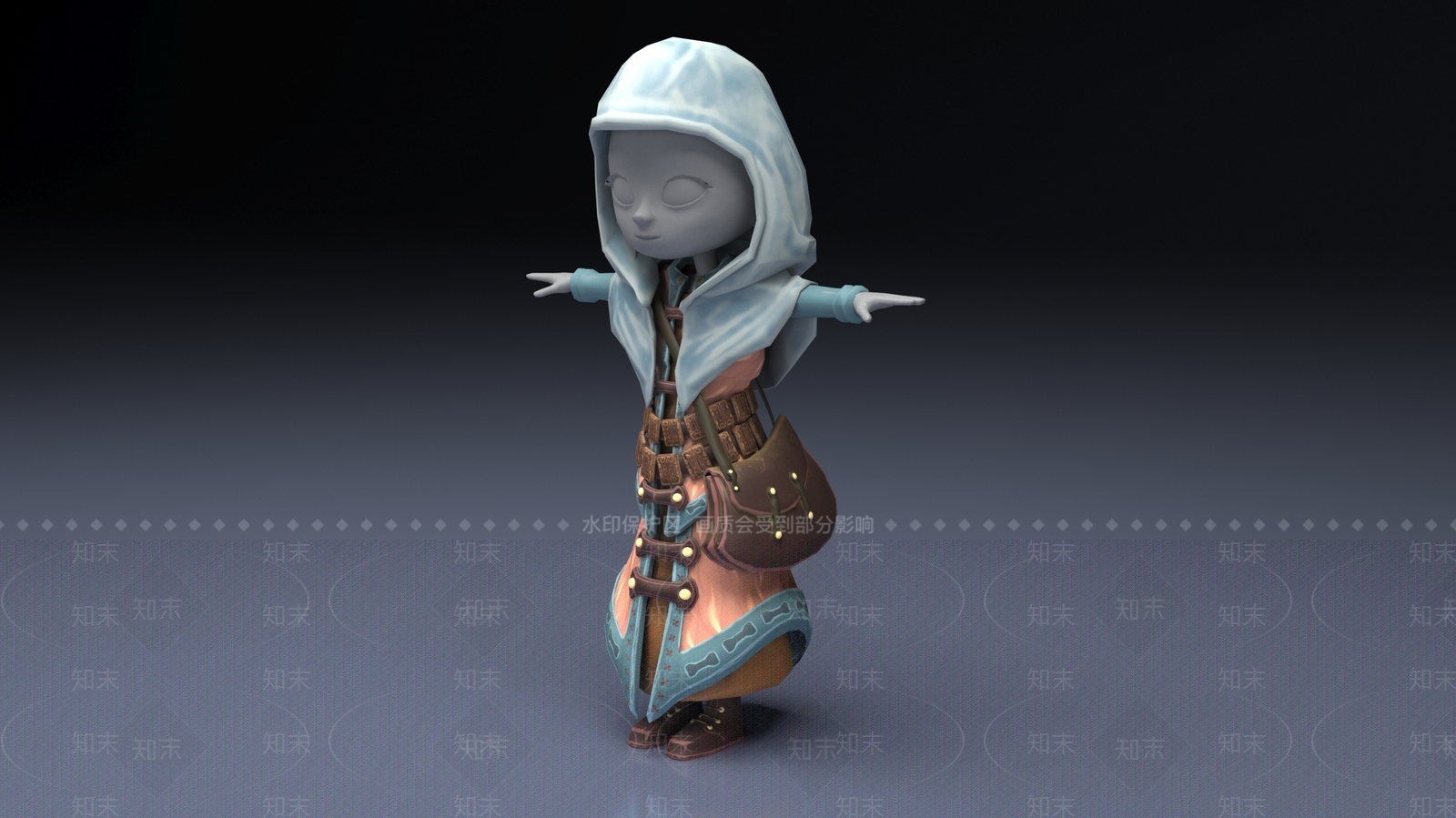 虚拟人物3D模型下载【ID:1202439508】