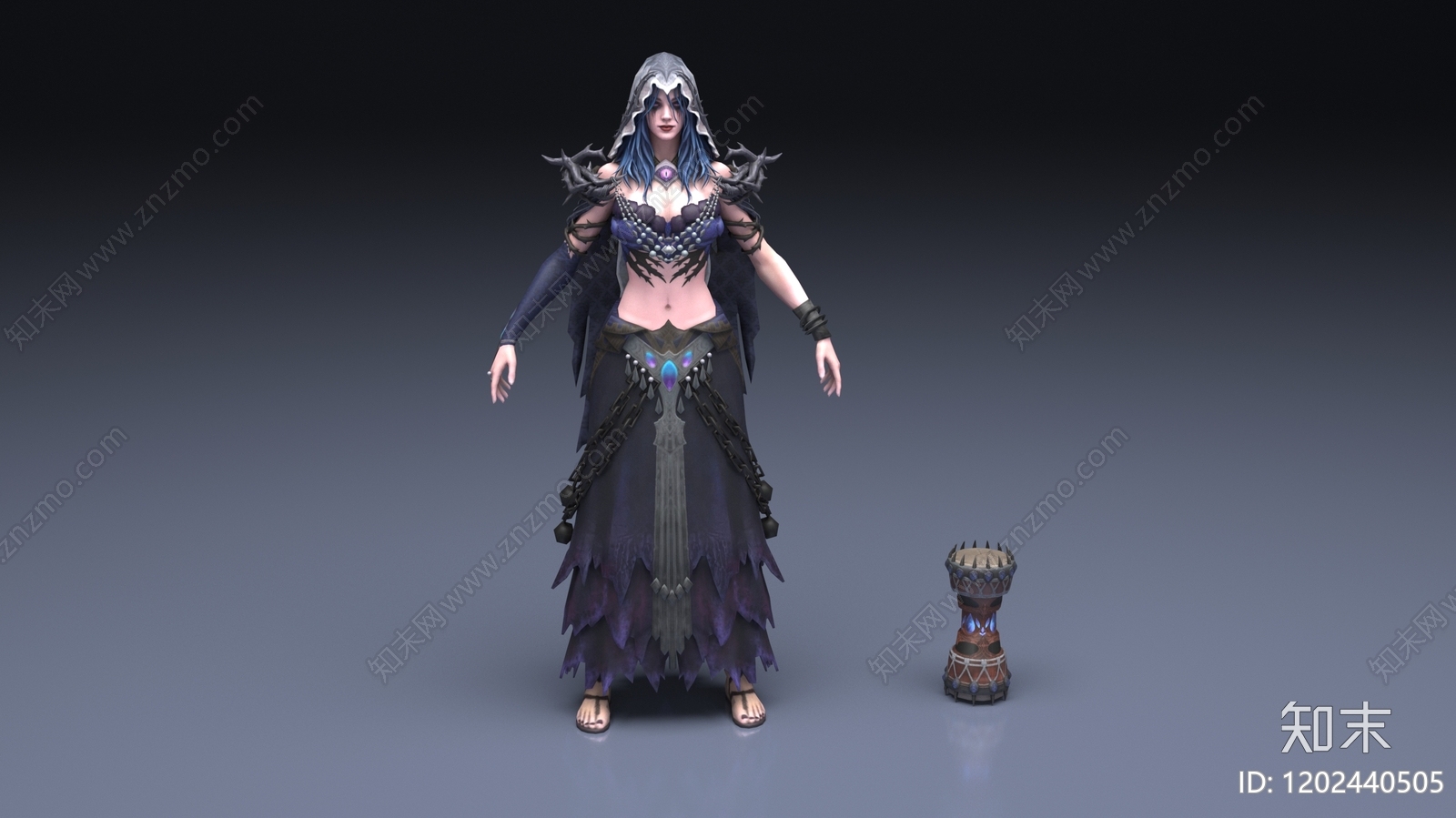 虚拟人物3D模型下载【ID:1202440505】