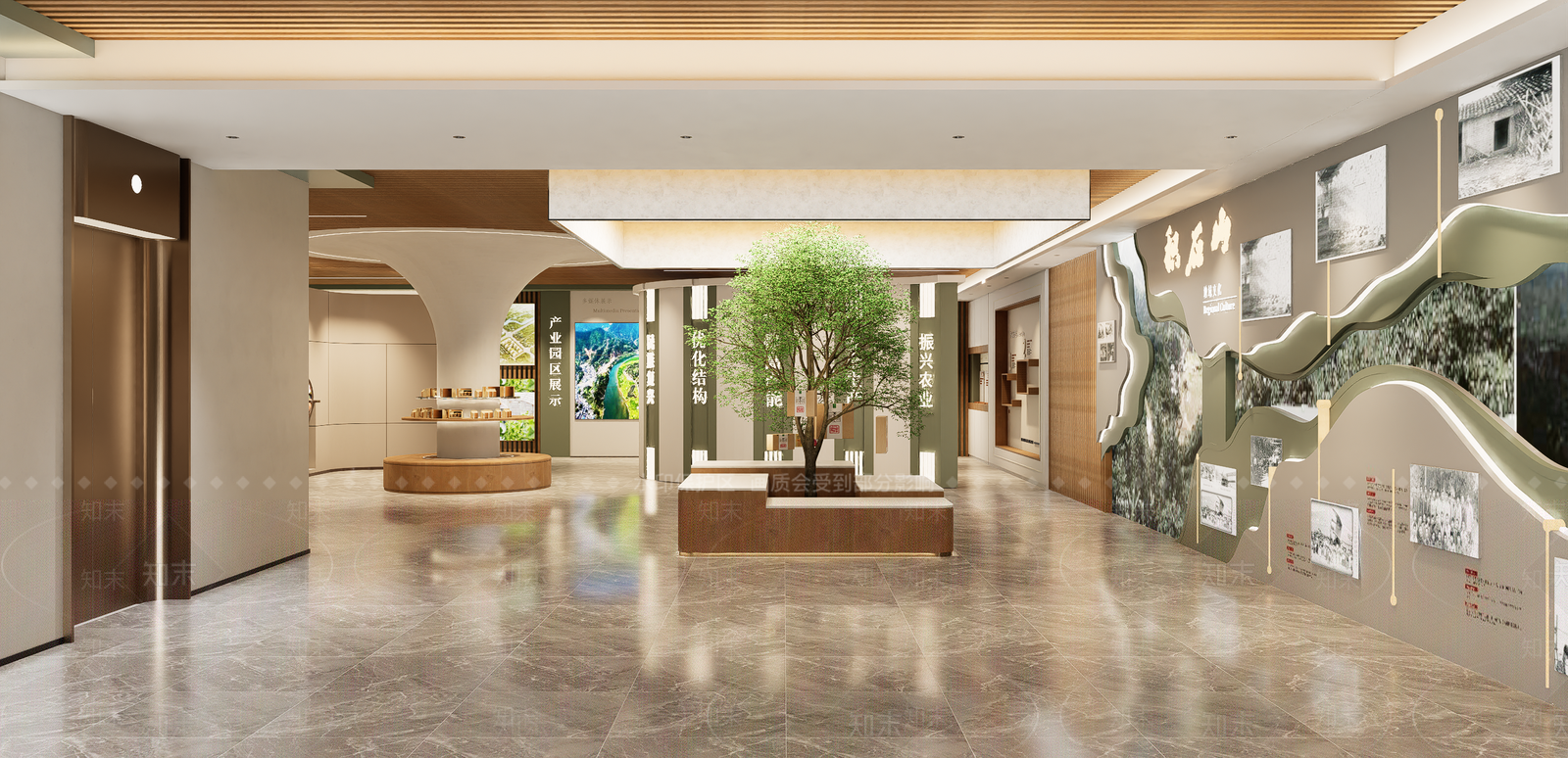 现代博物馆SU模型下载【ID:1202444077】