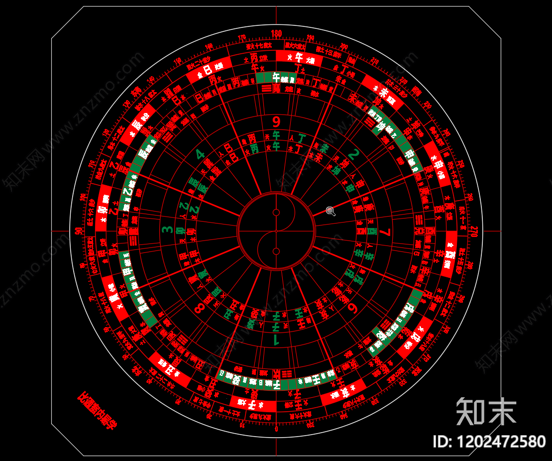 中式其他节点详图施工图下载【ID:1202472580】