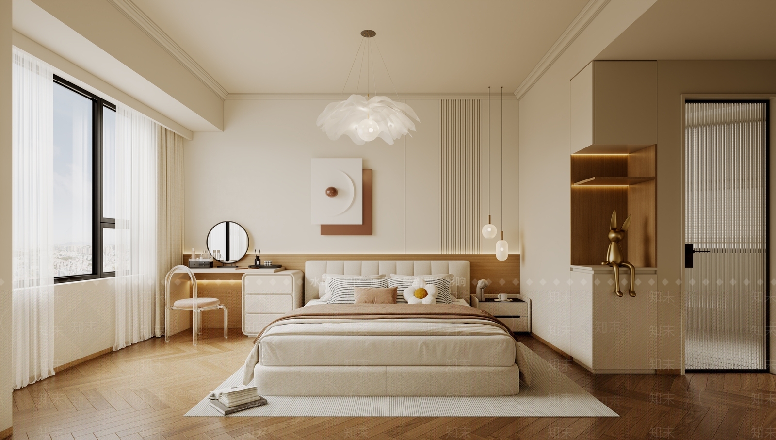 梳妆台梳妆台3D模型下载【ID:1227406183】