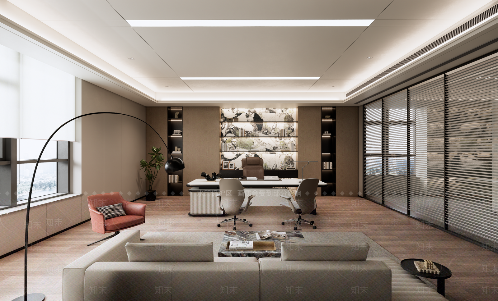 现代经理办公室SU模型下载【ID:1202447056】