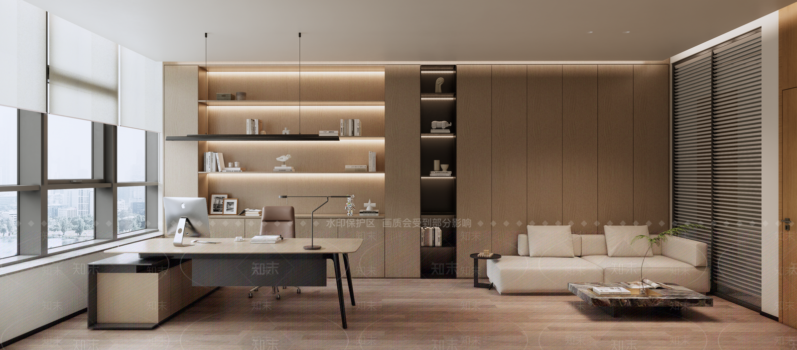 现代办公室SU模型下载【ID:1202447592】