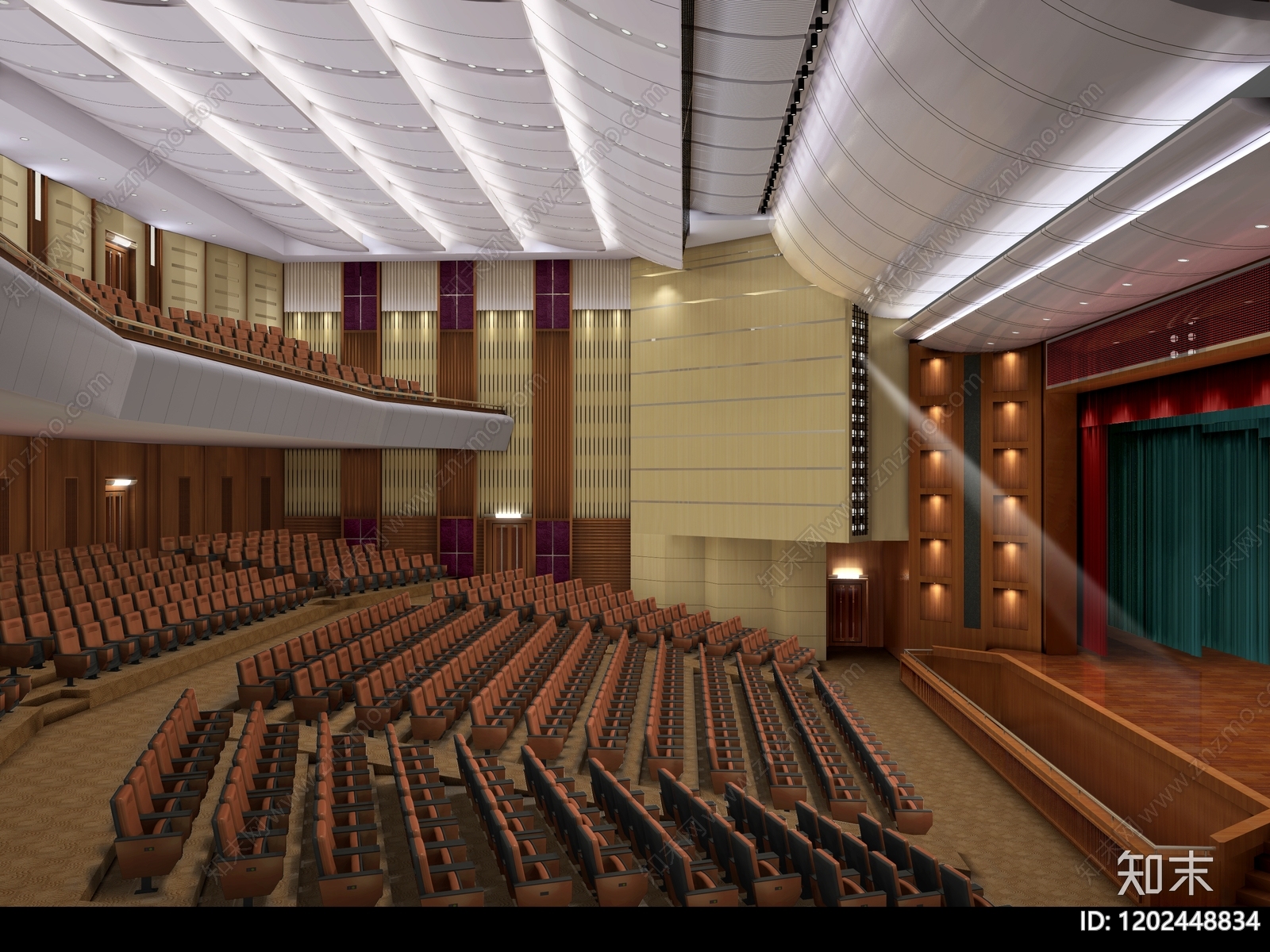 剧院施工图下载【ID:1202448834】
