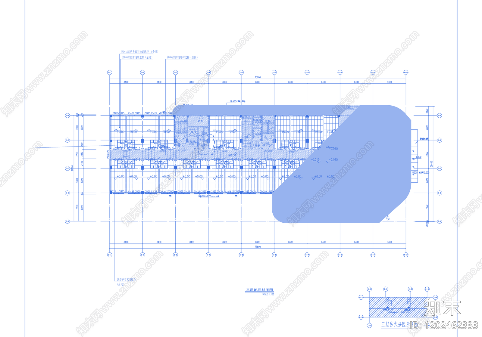 现代其他工装空间施工图下载【ID:1202462333】