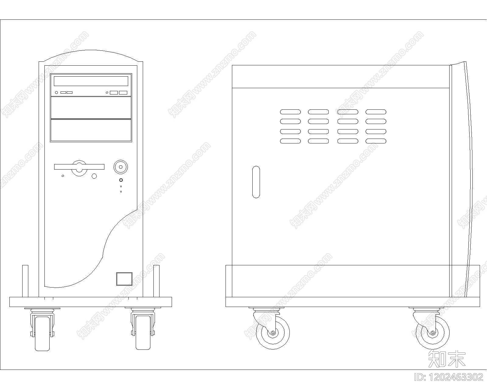 现代五金管件cad施工图下载【ID:1202463302】