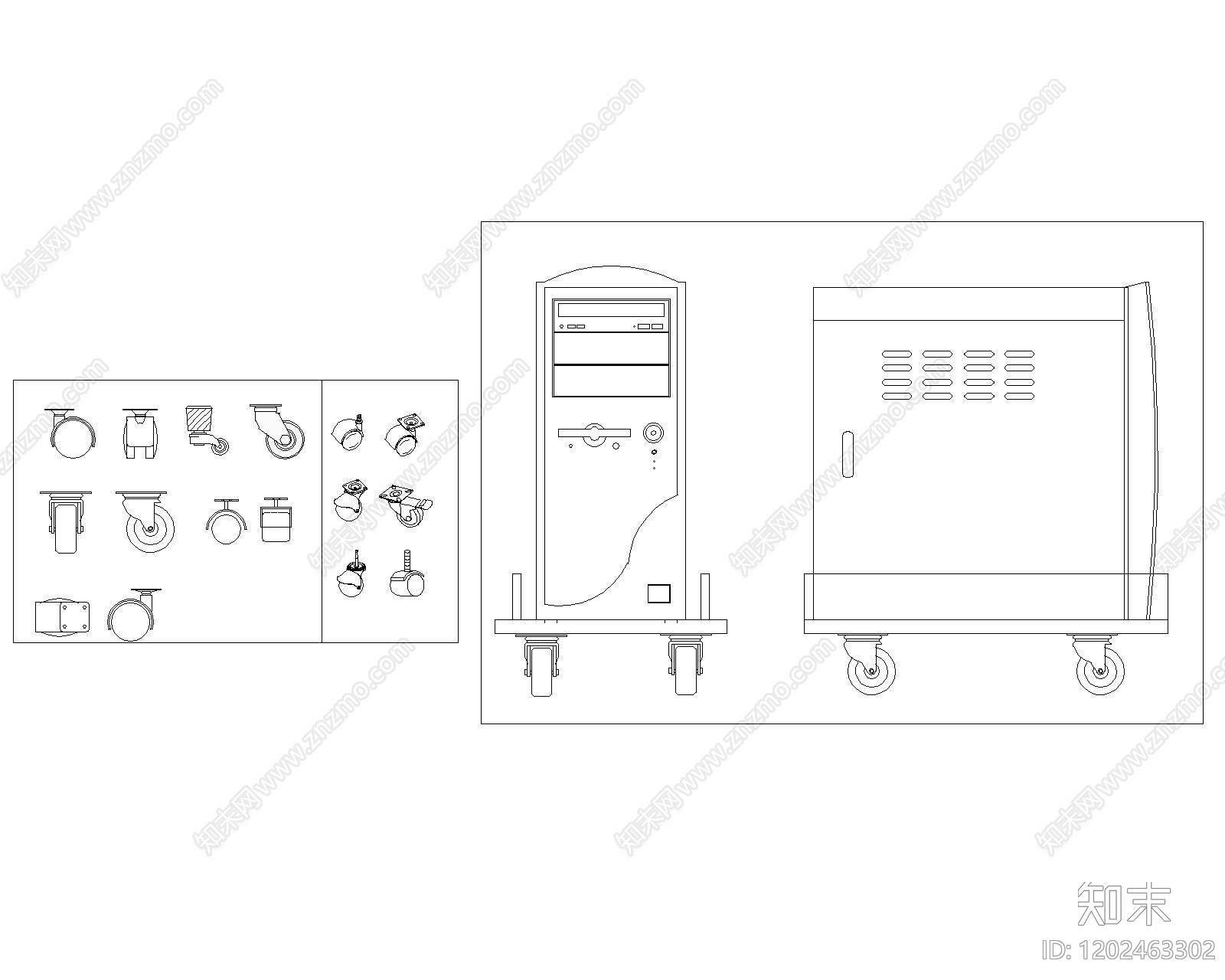 现代五金管件cad施工图下载【ID:1202463302】
