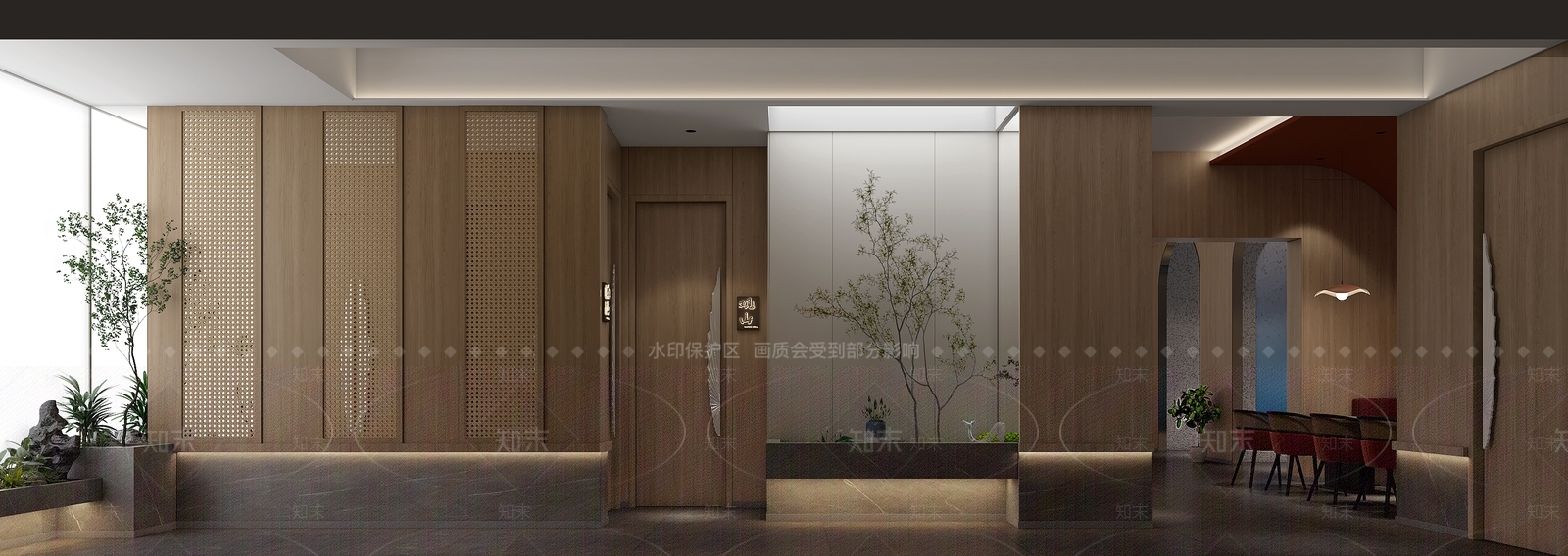 现代火锅店3D模型下载【ID:1202464735】