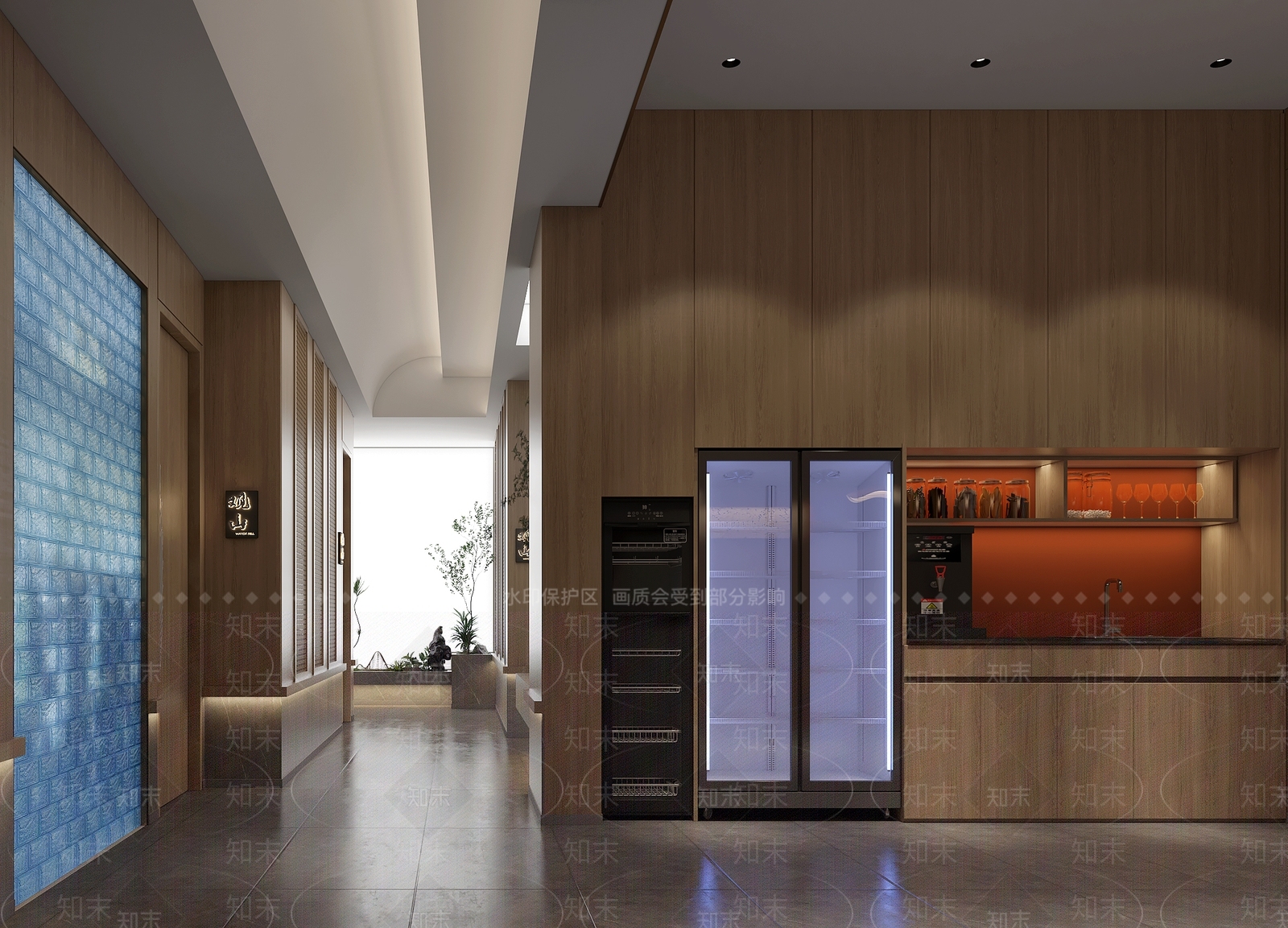 现代火锅店3D模型下载【ID:1202464735】