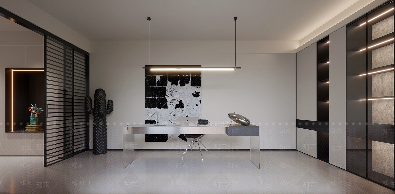现代玄关3D模型下载【ID:1221676361】