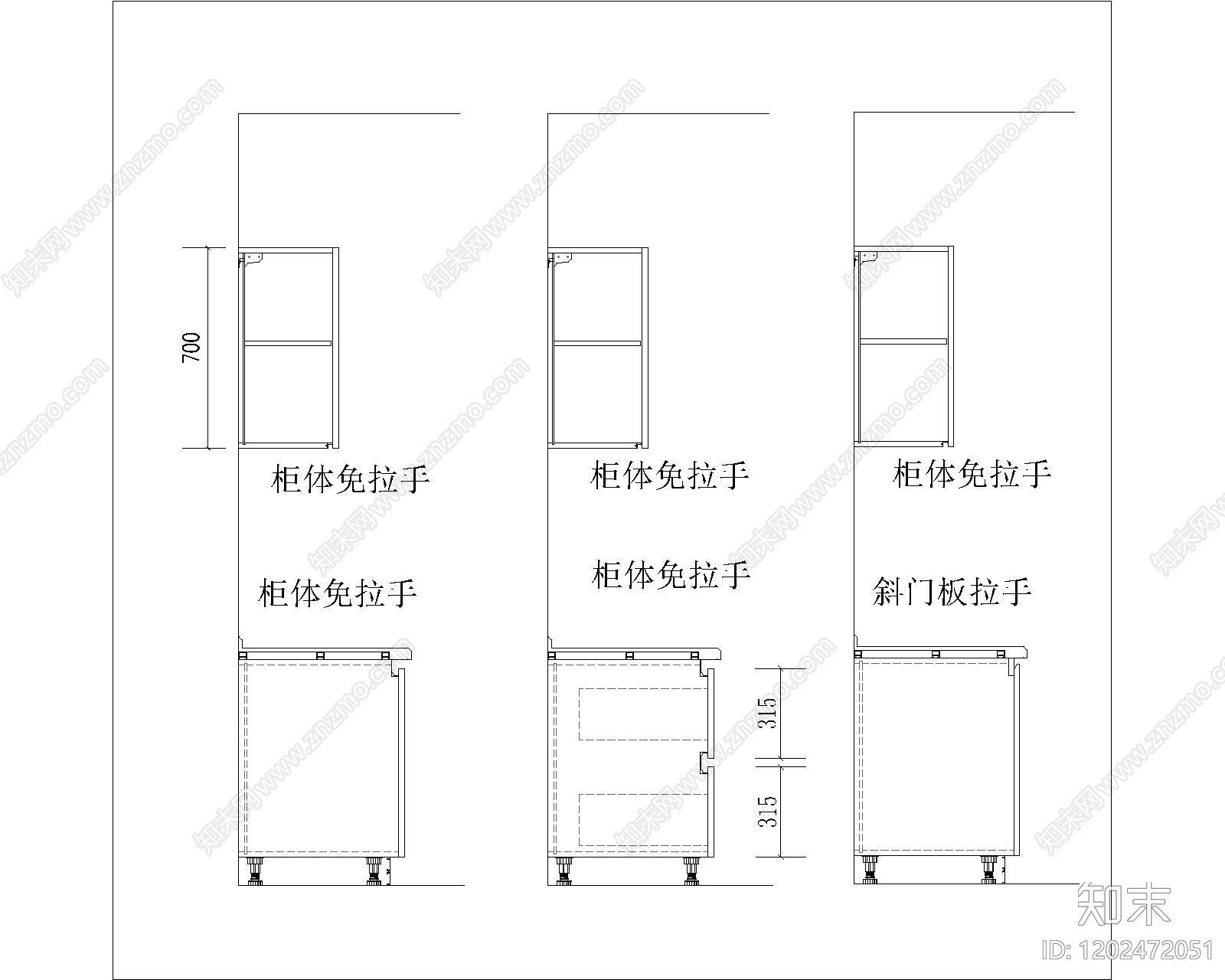 现代极简五金管件施工图下载【ID:1202472051】