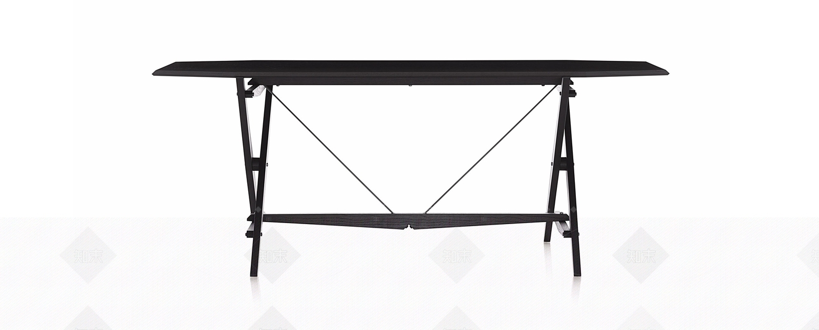 现代欧式餐桌SU模型下载【ID:1206802295】