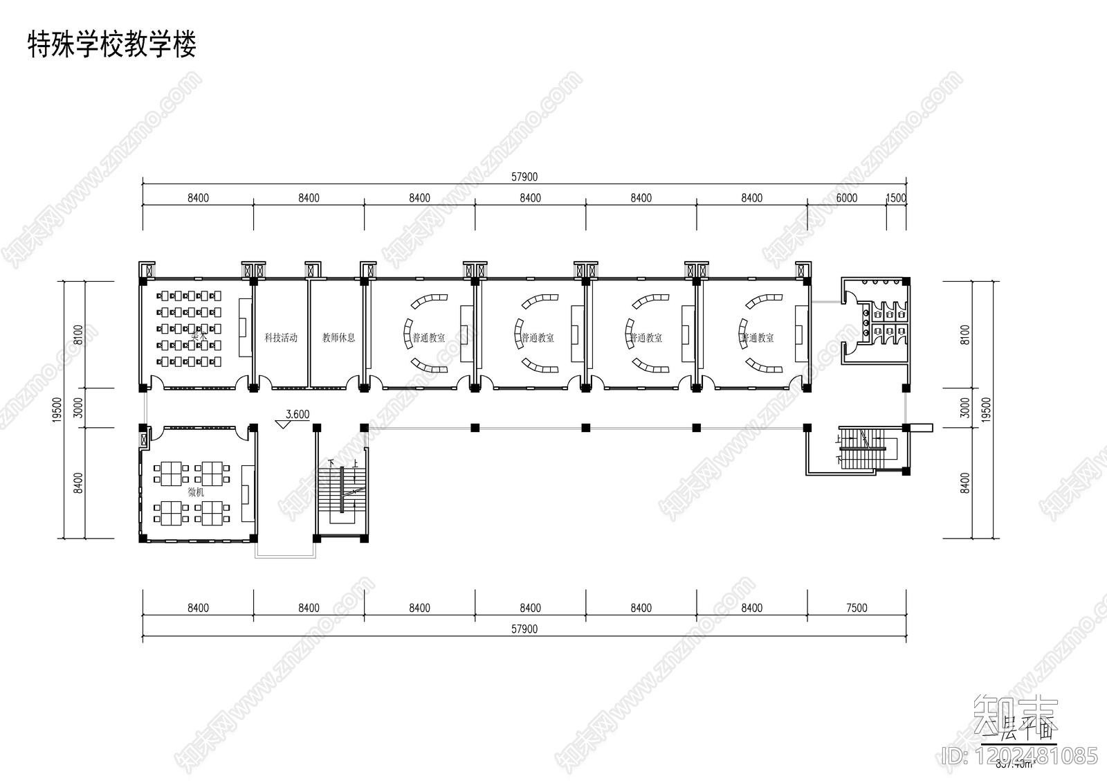 建筑平面布置图施工图下载【ID:1202481085】