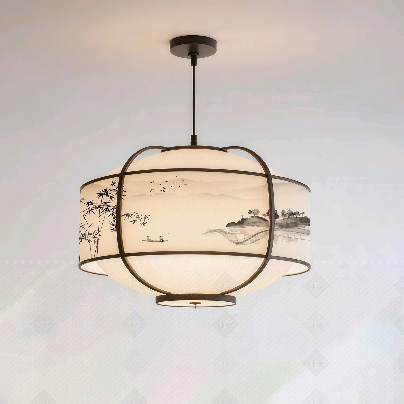 餐厅吊灯3D模型下载【ID:1202486080】