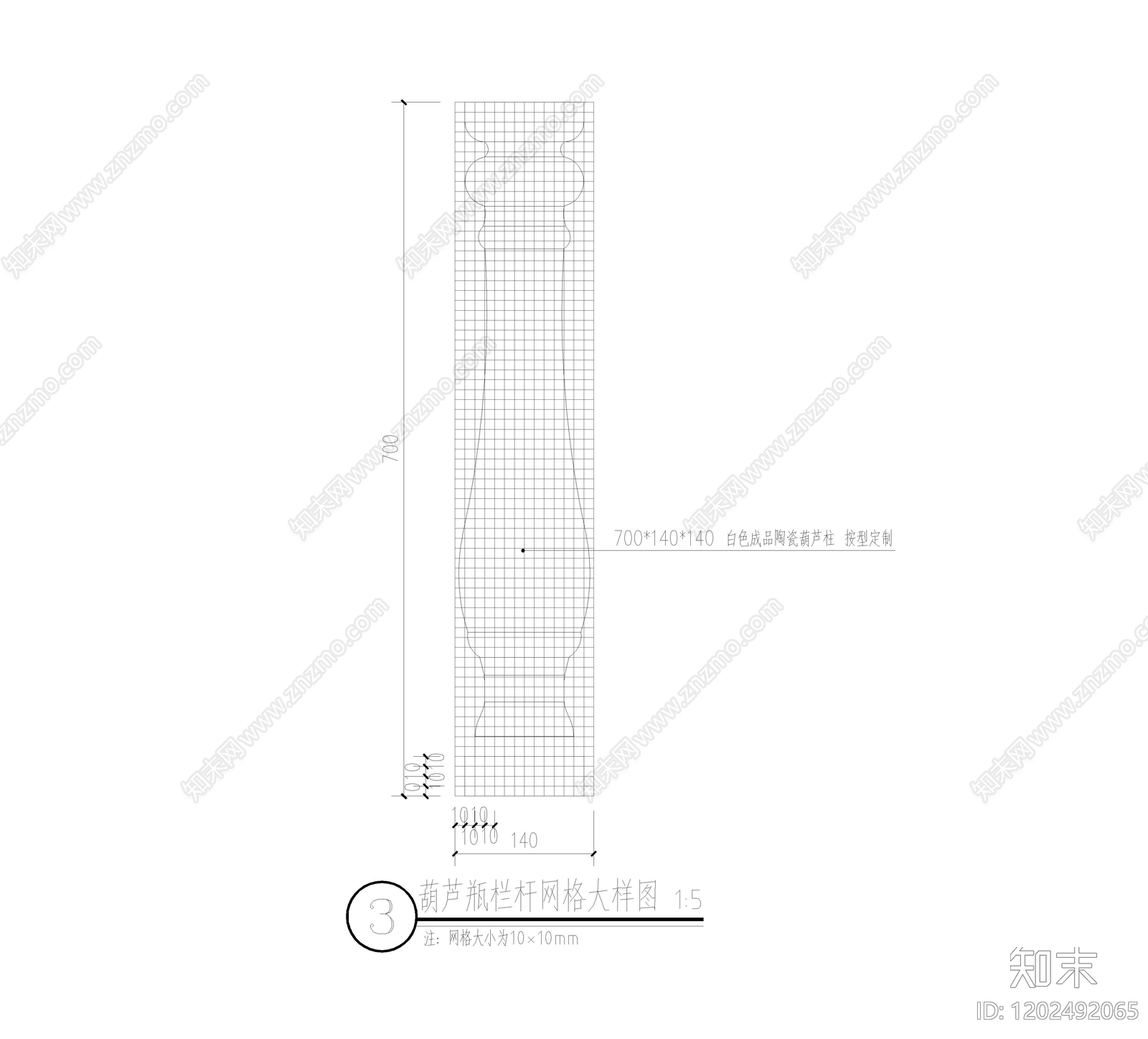 仿古建筑cad施工图下载【ID:1202492065】