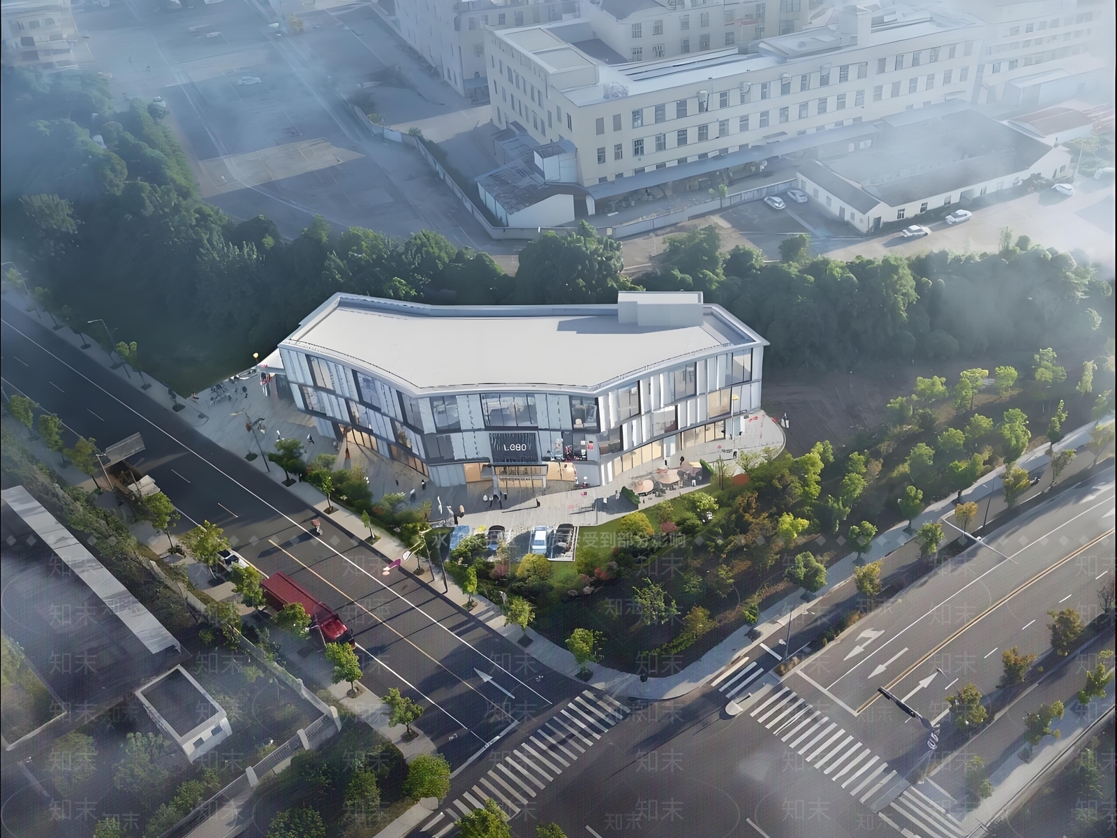 现代小公建SU模型下载【ID:1202492658】