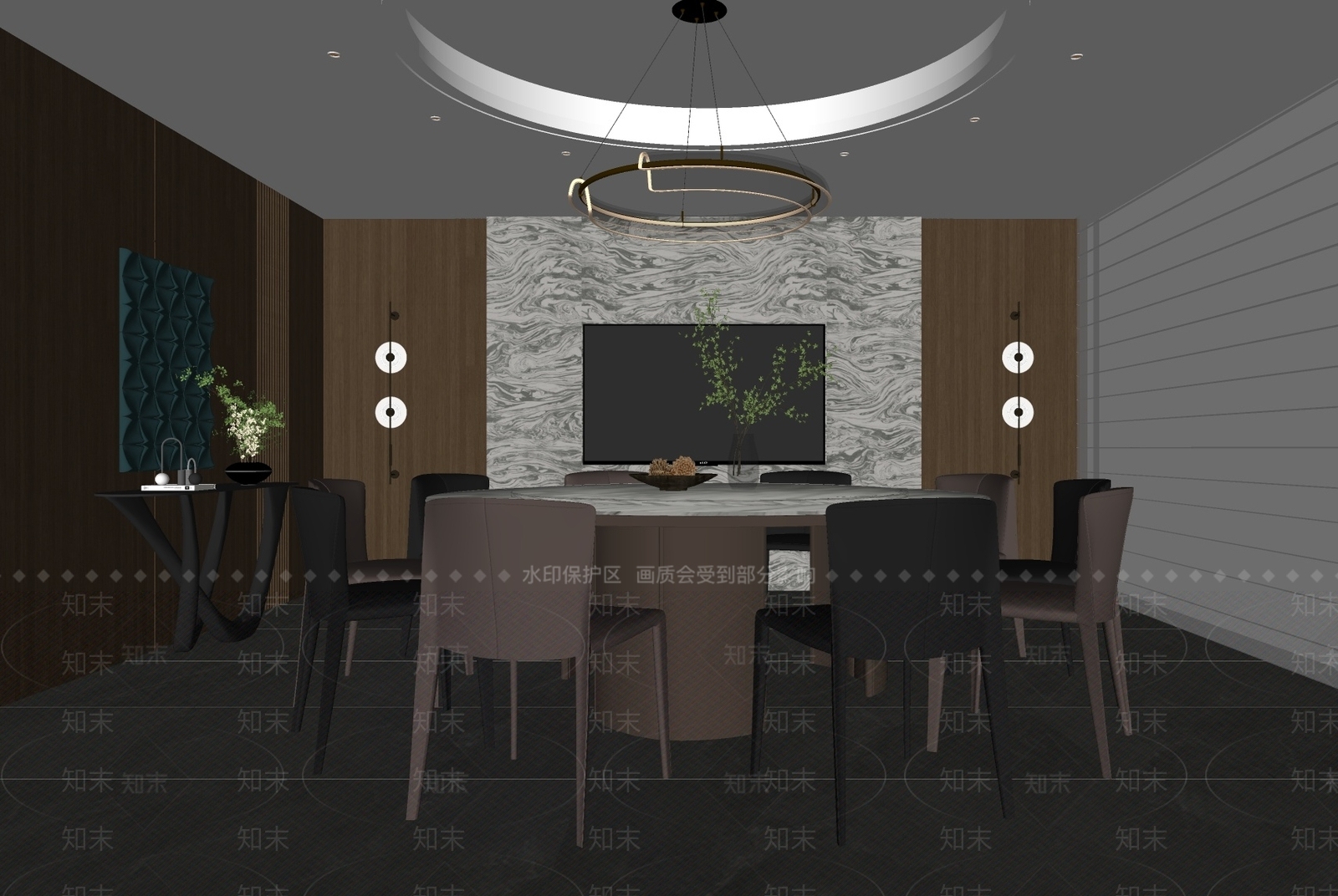 现代意式包厢SU模型下载【ID:1202497307】