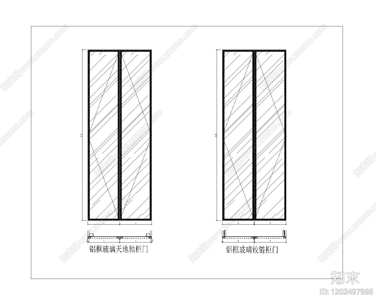 现代极简五金管件施工图下载【ID:1202497966】