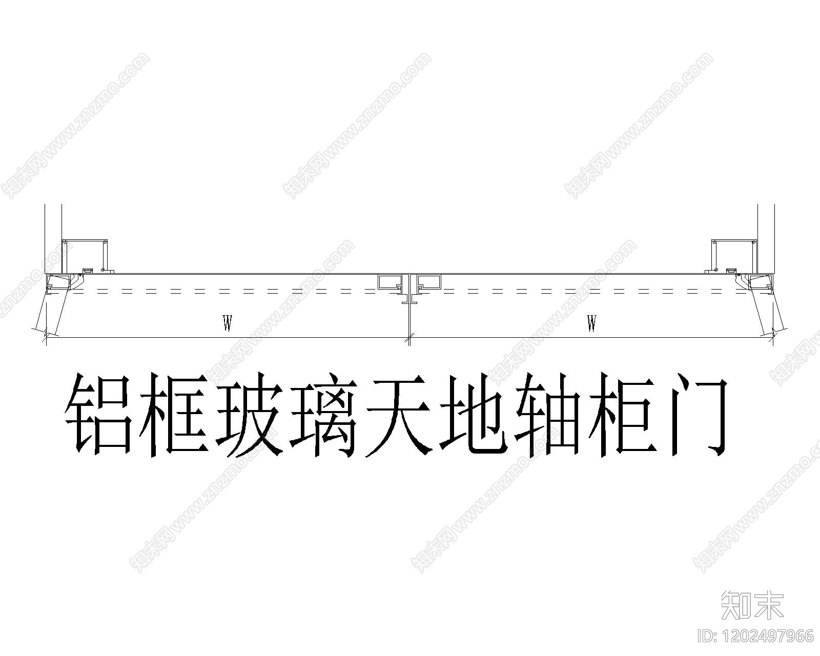 现代极简五金管件cad施工图下载【ID:1202497966】