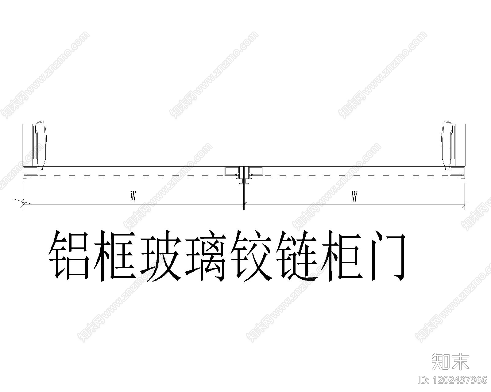 现代极简五金管件cad施工图下载【ID:1202497966】