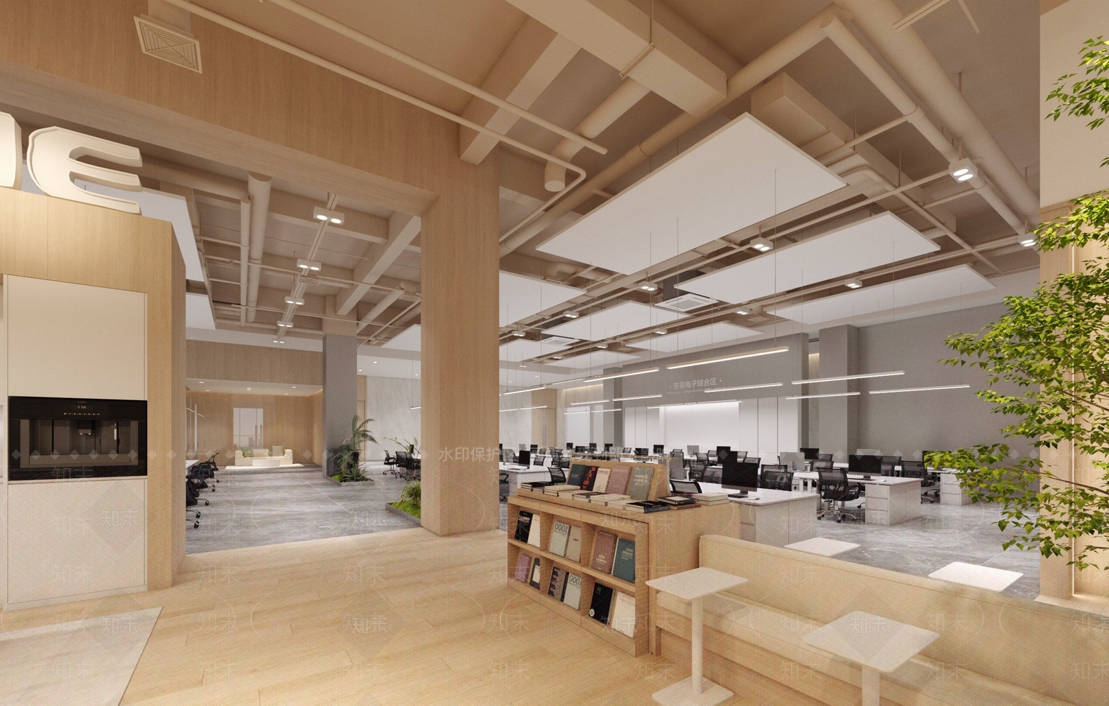 现代休息区3D模型下载【ID:1221735315】