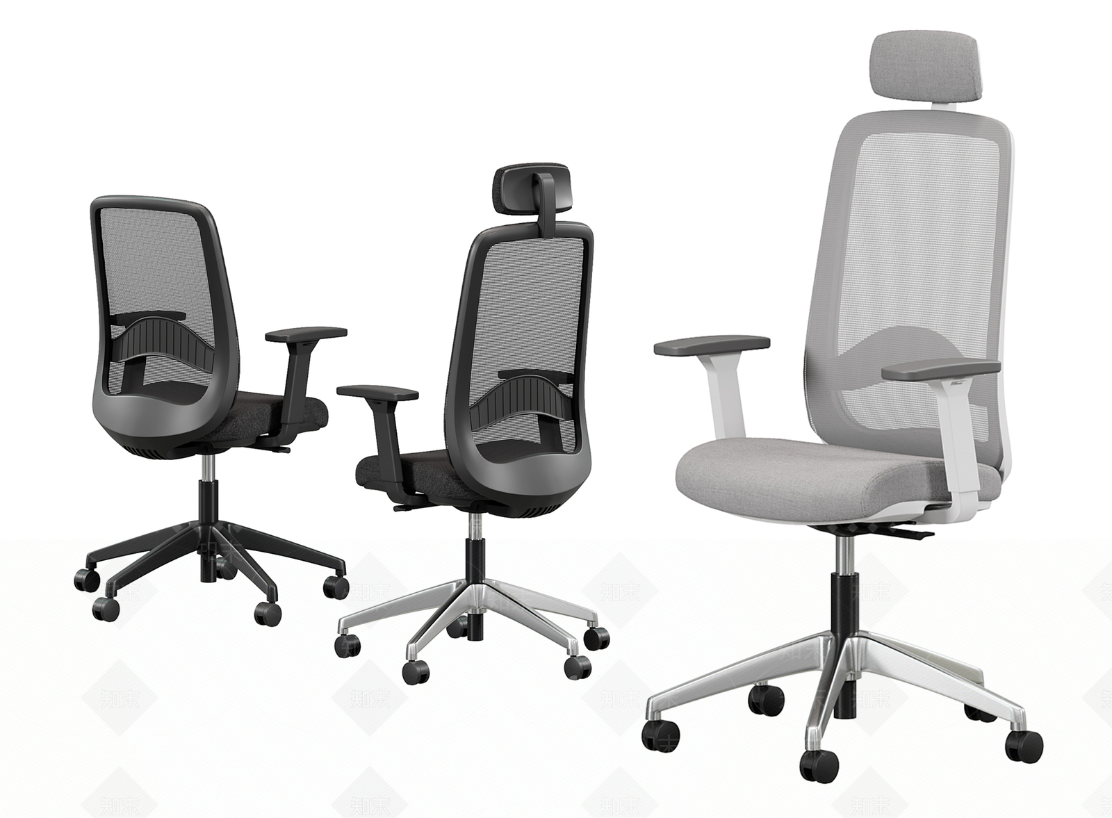 现代办公椅SU模型下载【ID:1202501863】