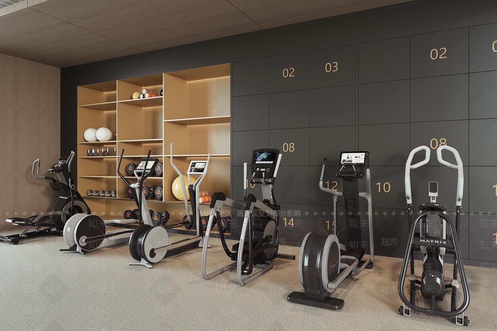 健身器材SU模型下载【ID:1202511115】