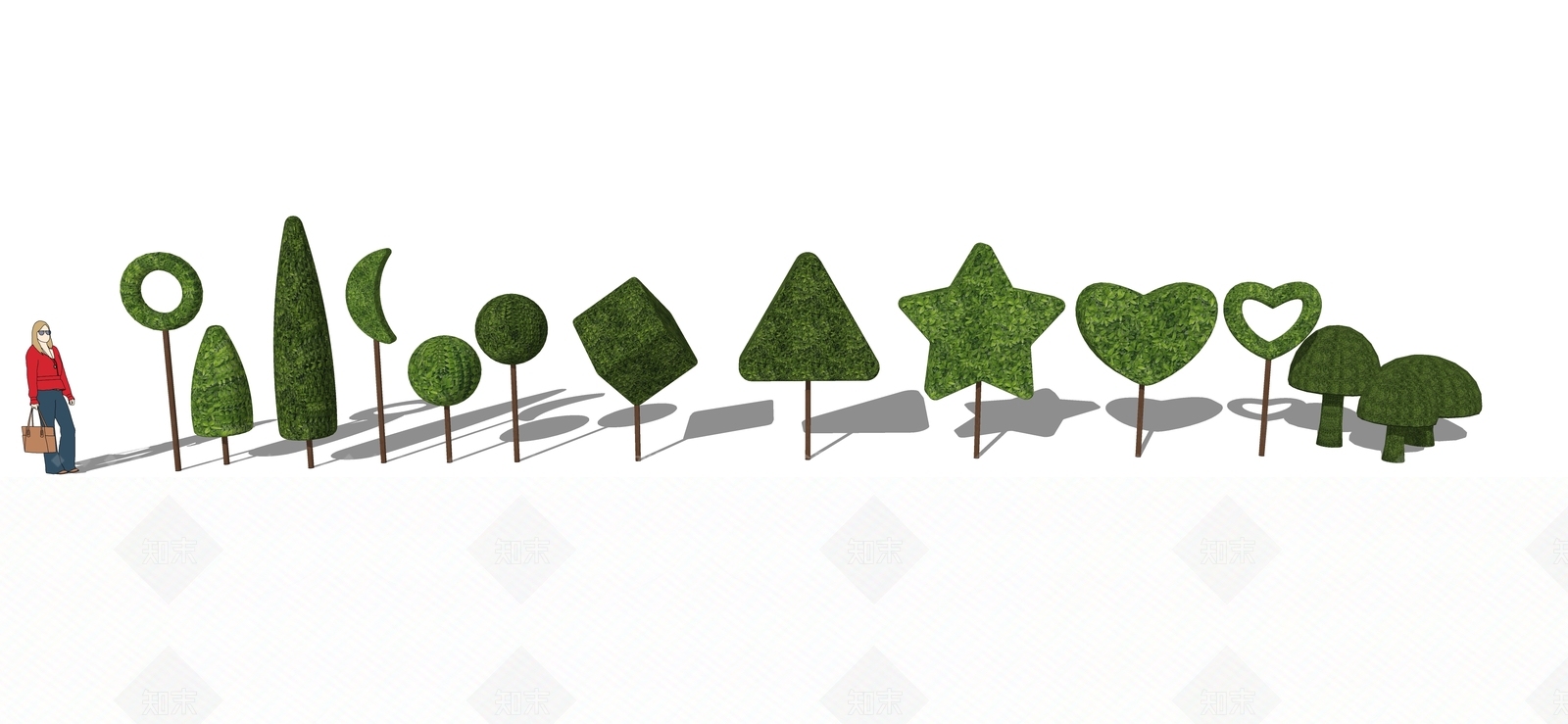 灌木SU模型下载【ID:1202518762】