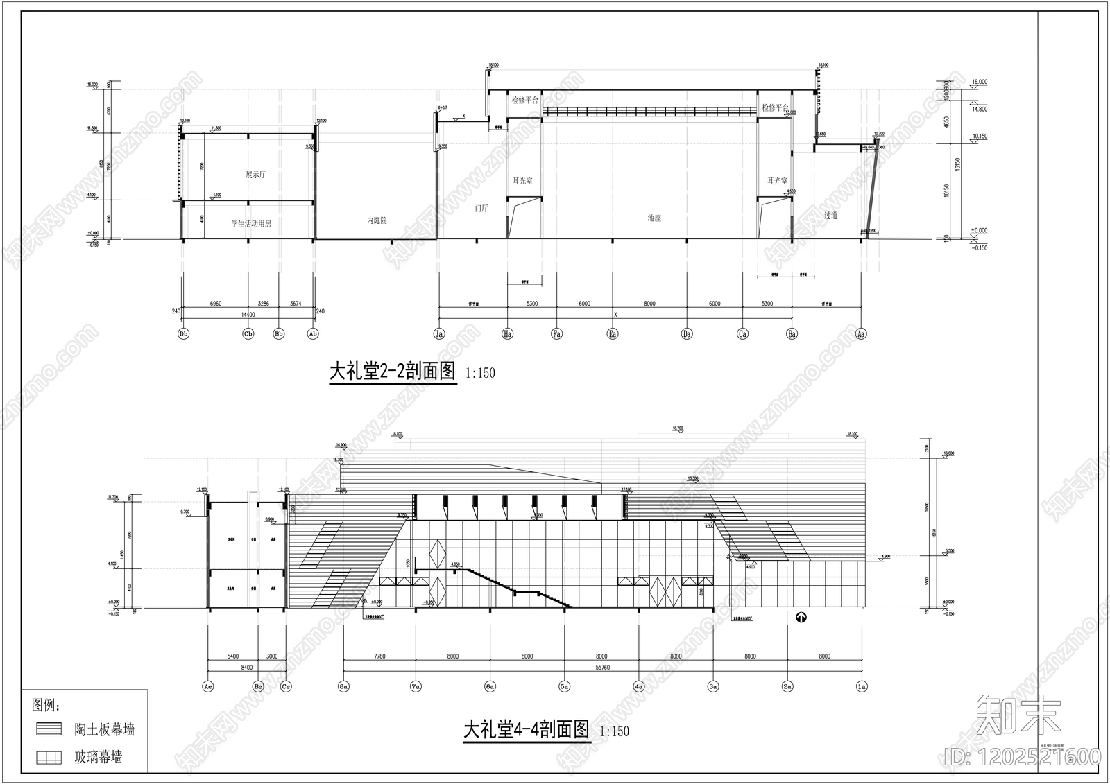 现代其他公共建筑cad施工图下载【ID:1202521600】