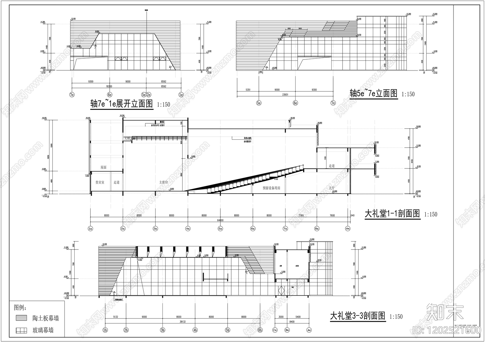 现代其他公共建筑cad施工图下载【ID:1202521600】