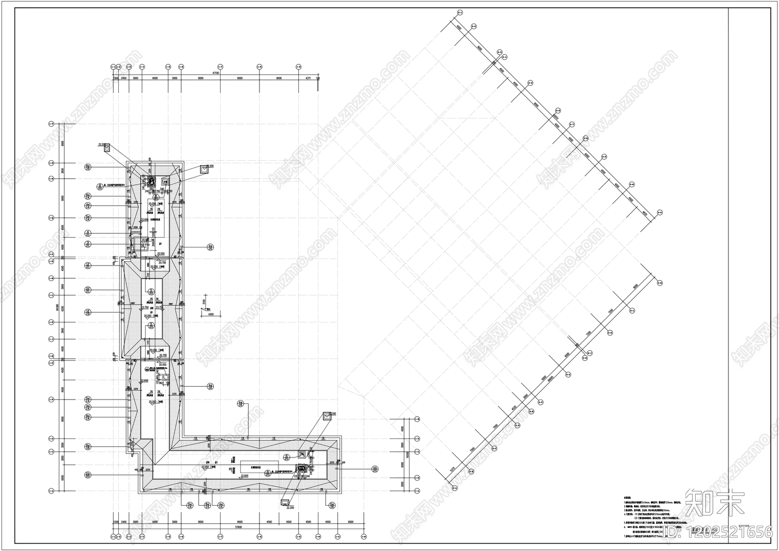 现代其他公共建筑cad施工图下载【ID:1202521656】