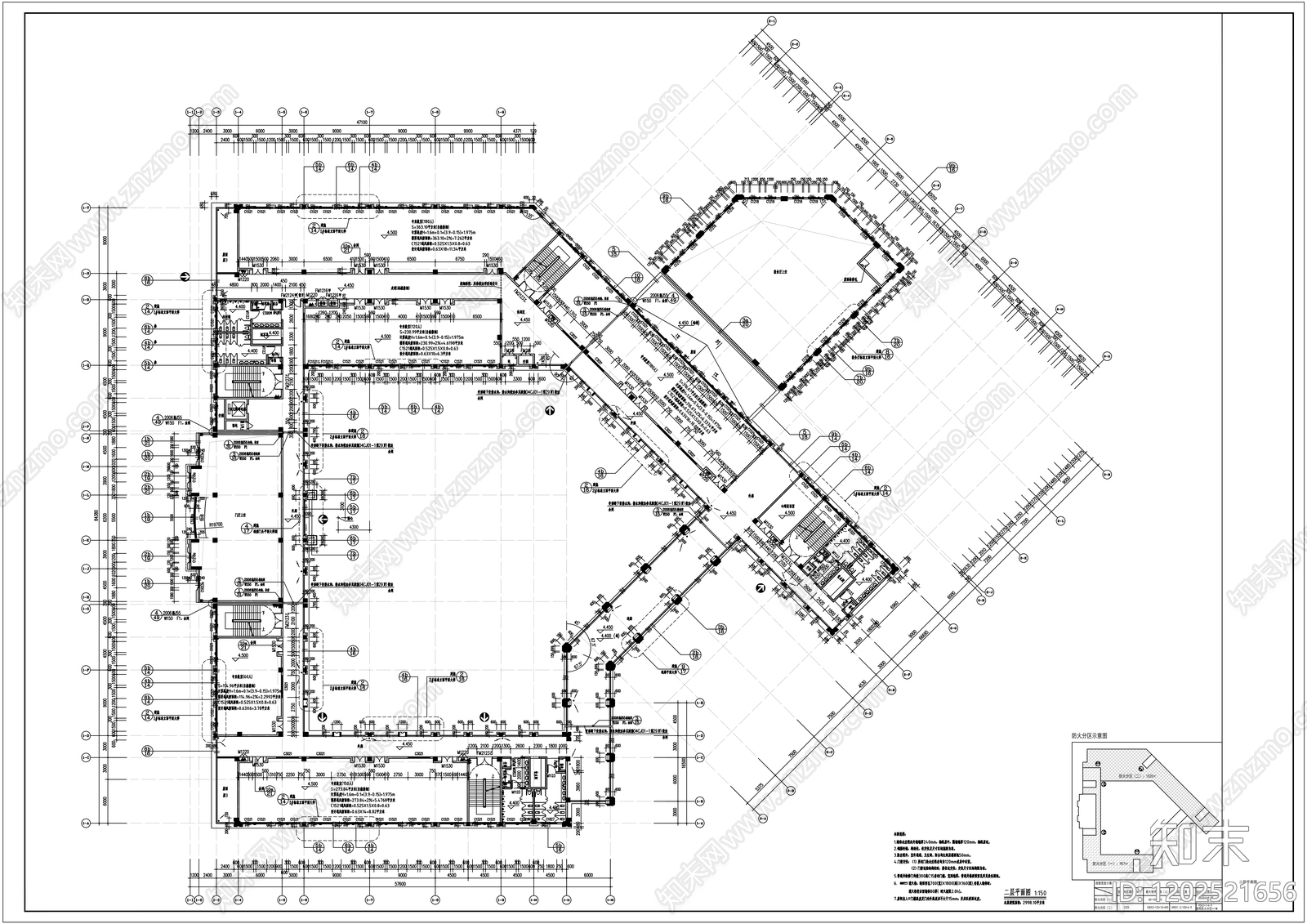 现代其他公共建筑cad施工图下载【ID:1202521656】