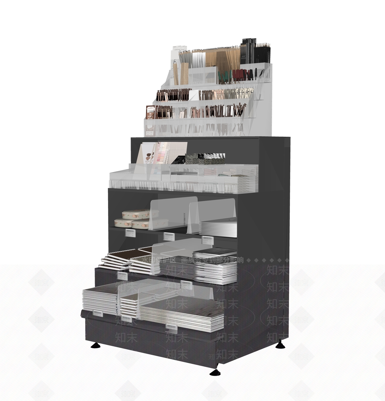 其他办公用品SU模型下载【ID:1202523509】