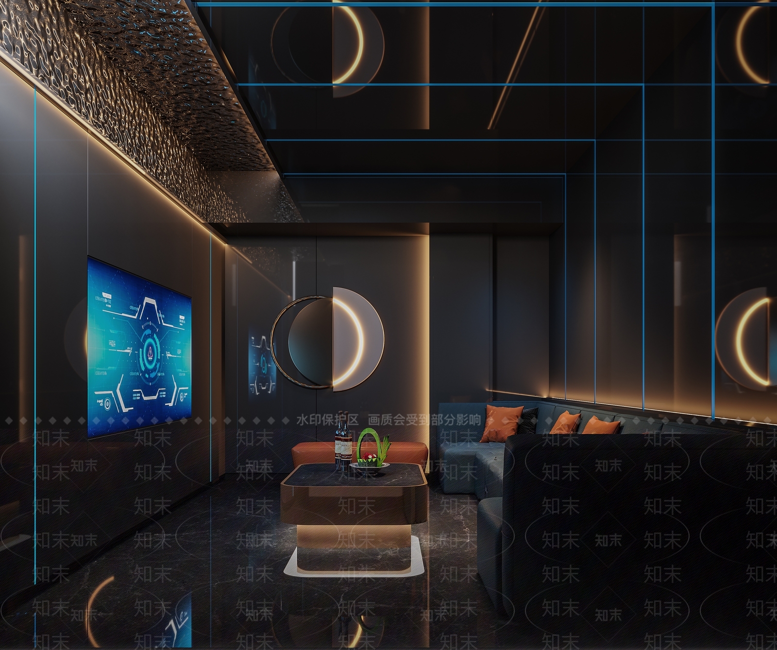 现代KTV3D模型下载【ID:1202534042】